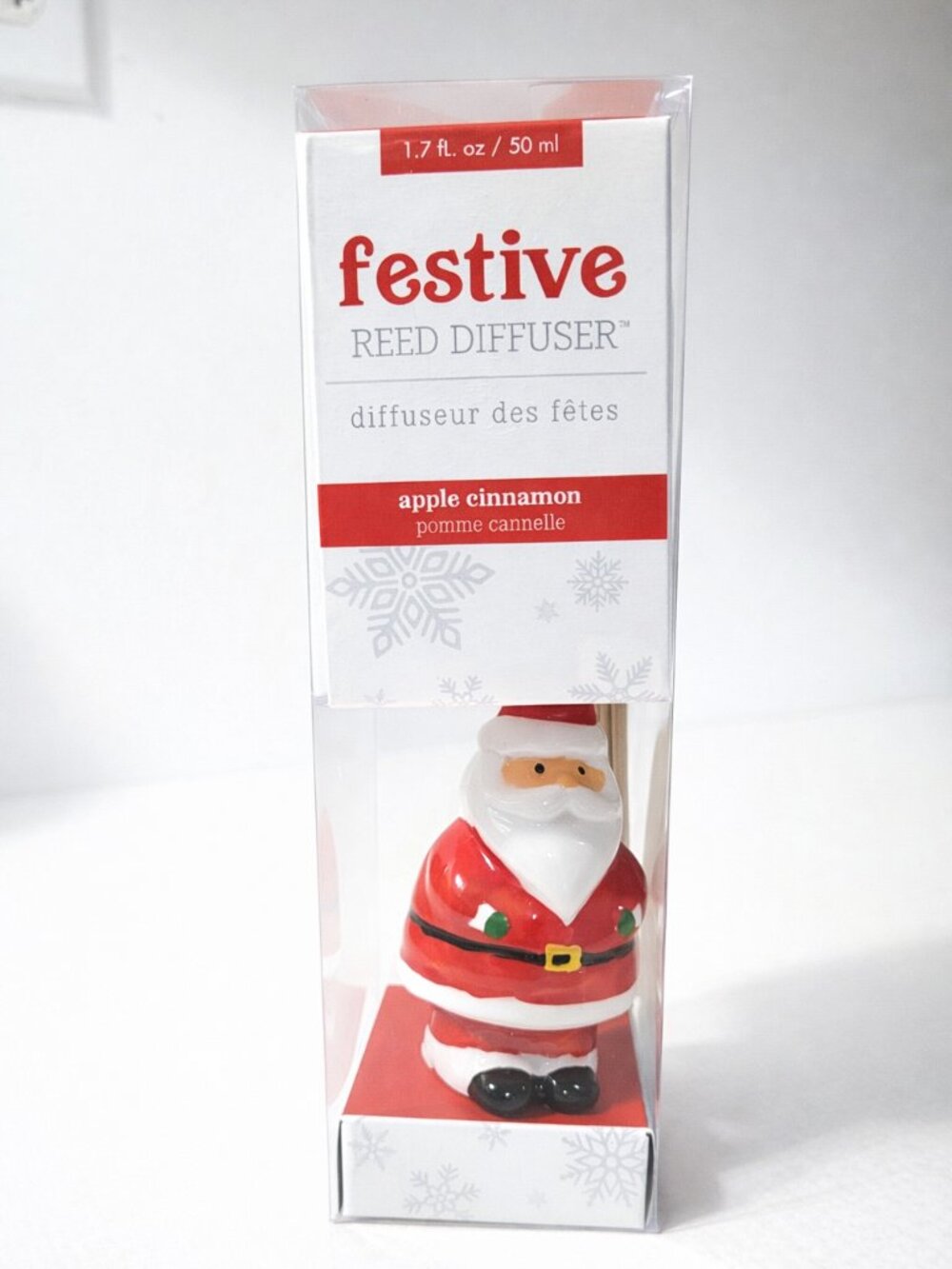NIB - Festive Reed Diffuser Christmas Santa Claus Diffuser Ceramic